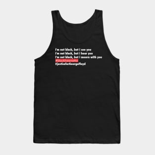 justice for George Flyod Tank Top